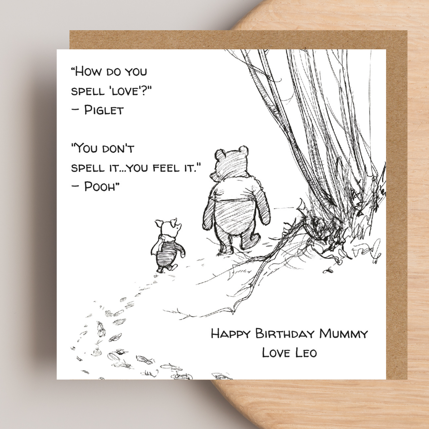 Heart Felt Birthday Card For Mummy