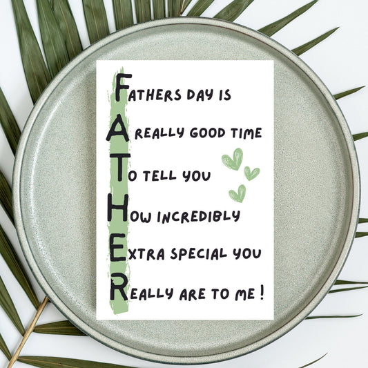 Fathers Day Card - Heartfelt